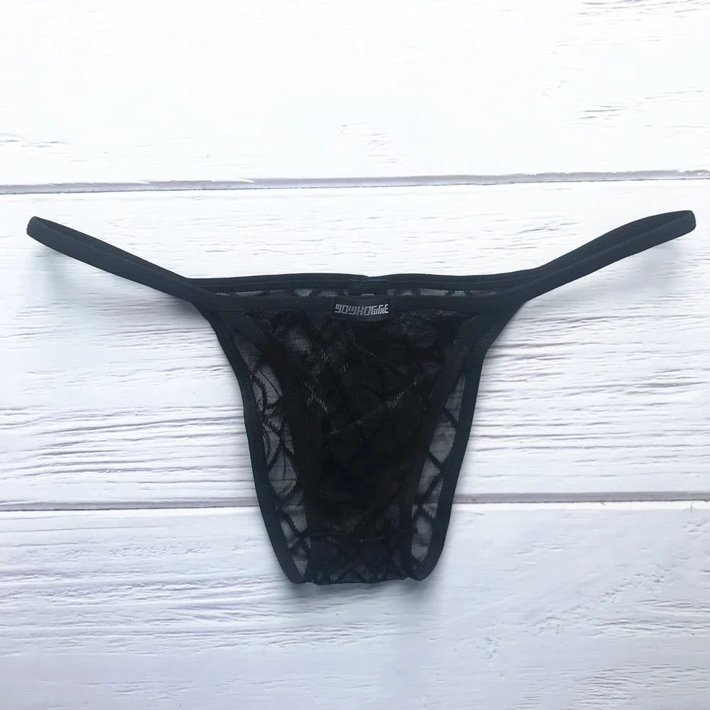 x men's Black Sexy Underwear Briefs