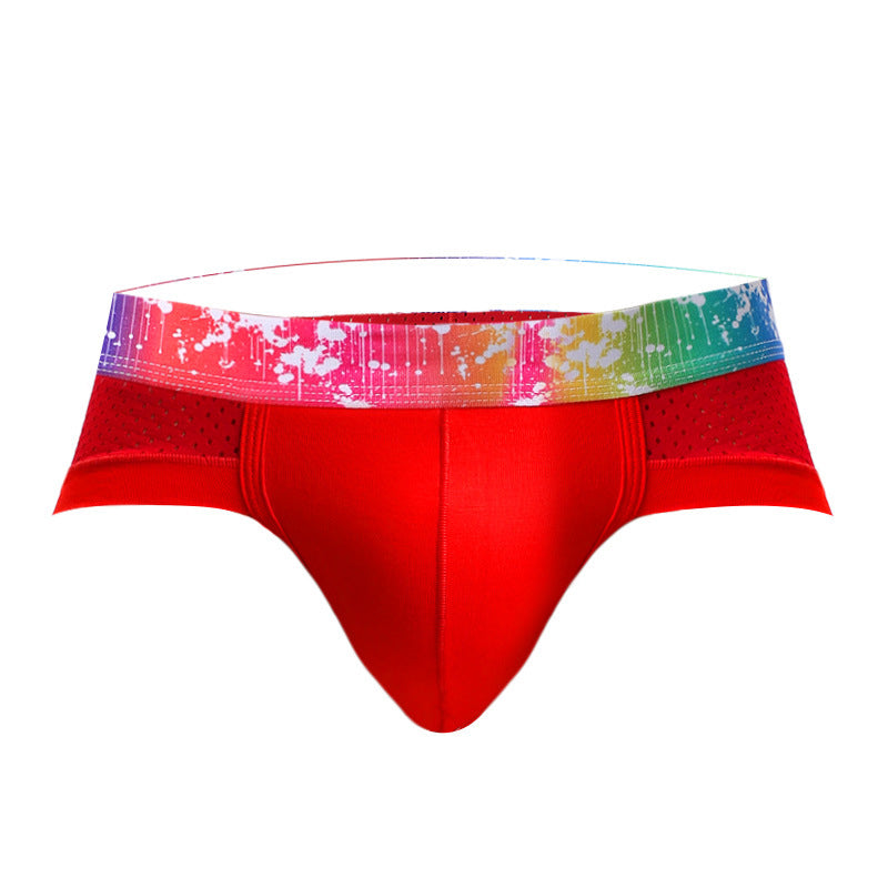 x Mens Shorts Modal Mesh Sexy Briefs Underpants Boxer Plus Size Man Brief
