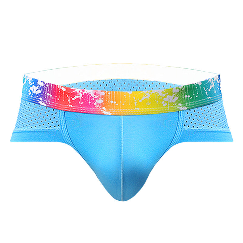 x Mens Shorts Modal Mesh Sexy Briefs Underpants Boxer Plus Size Man Brief