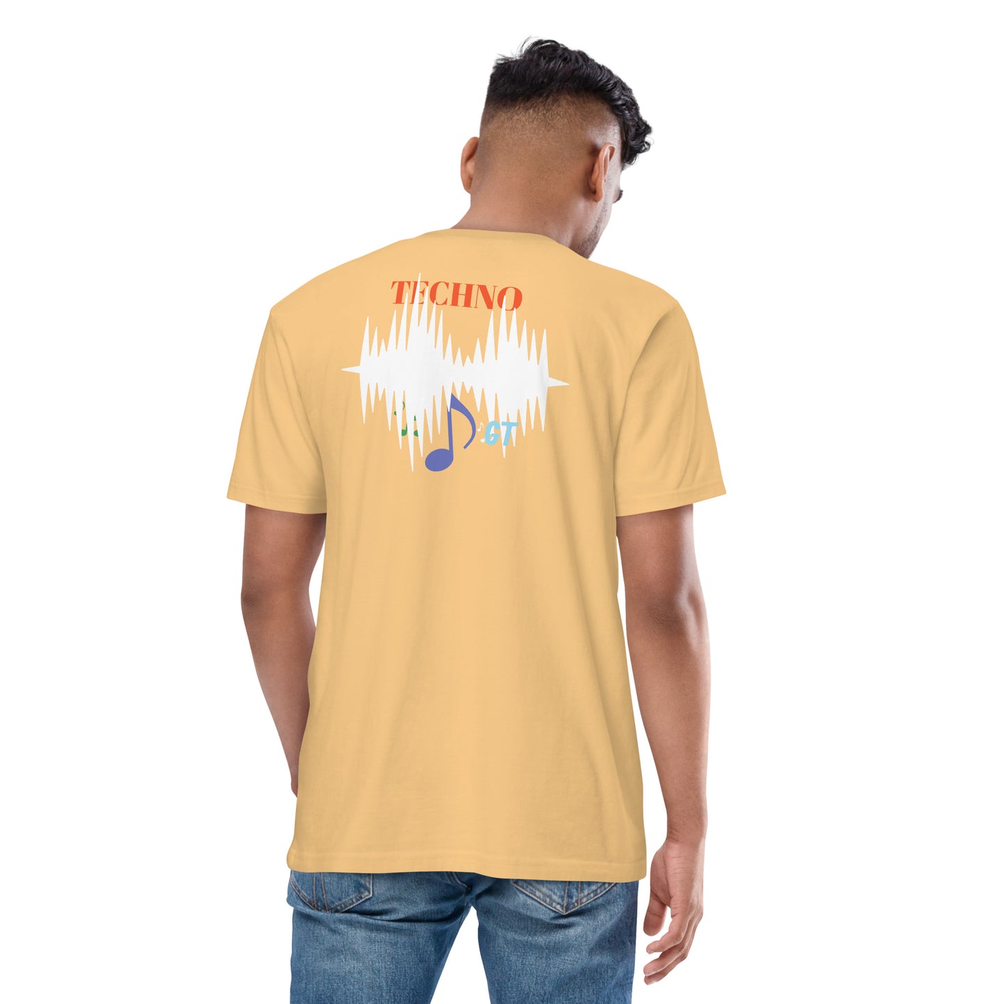 T-shirts Men’s premium heavyweight tee for the lovers of techno