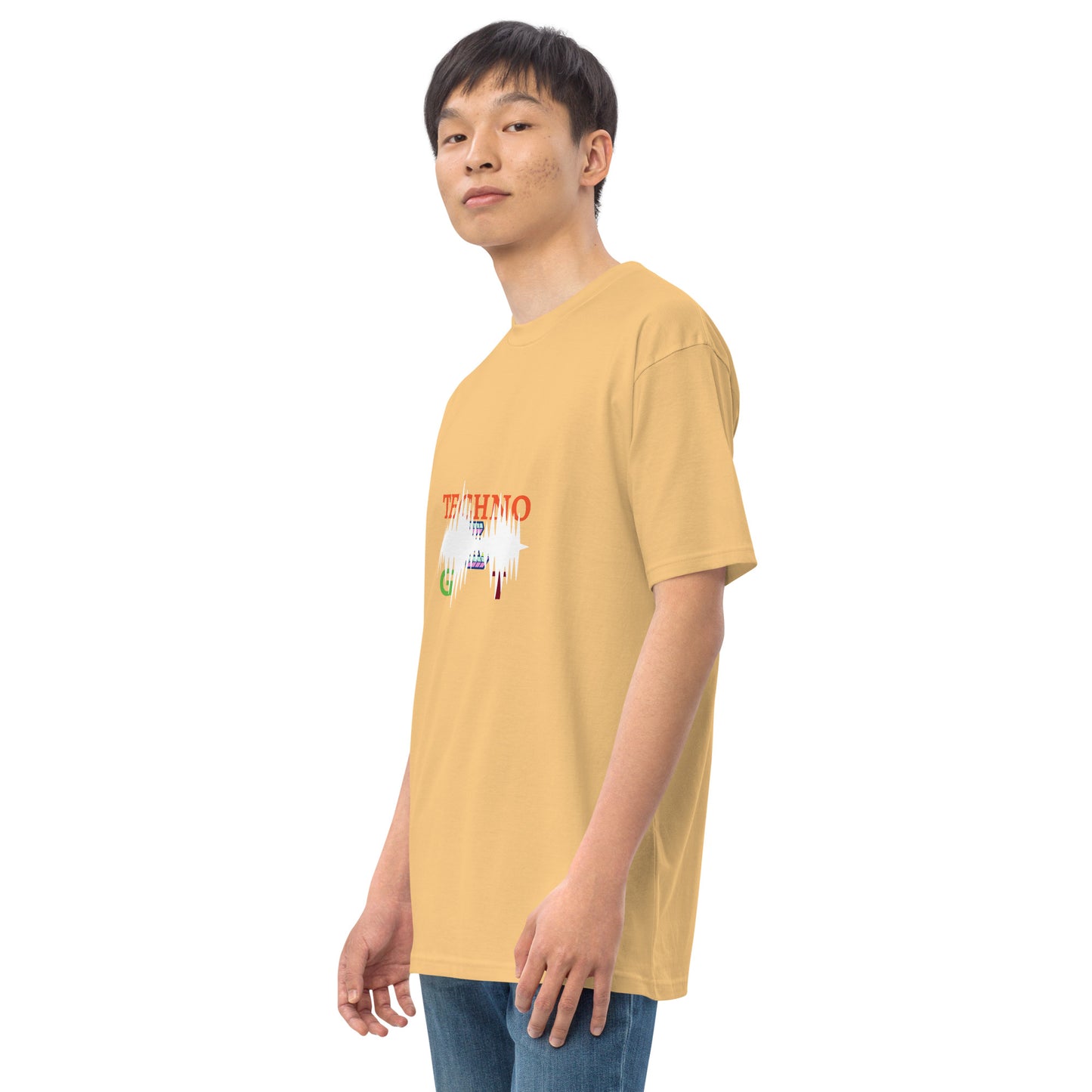 T-shirts Men’s premium heavyweight tee for the lovers of techno