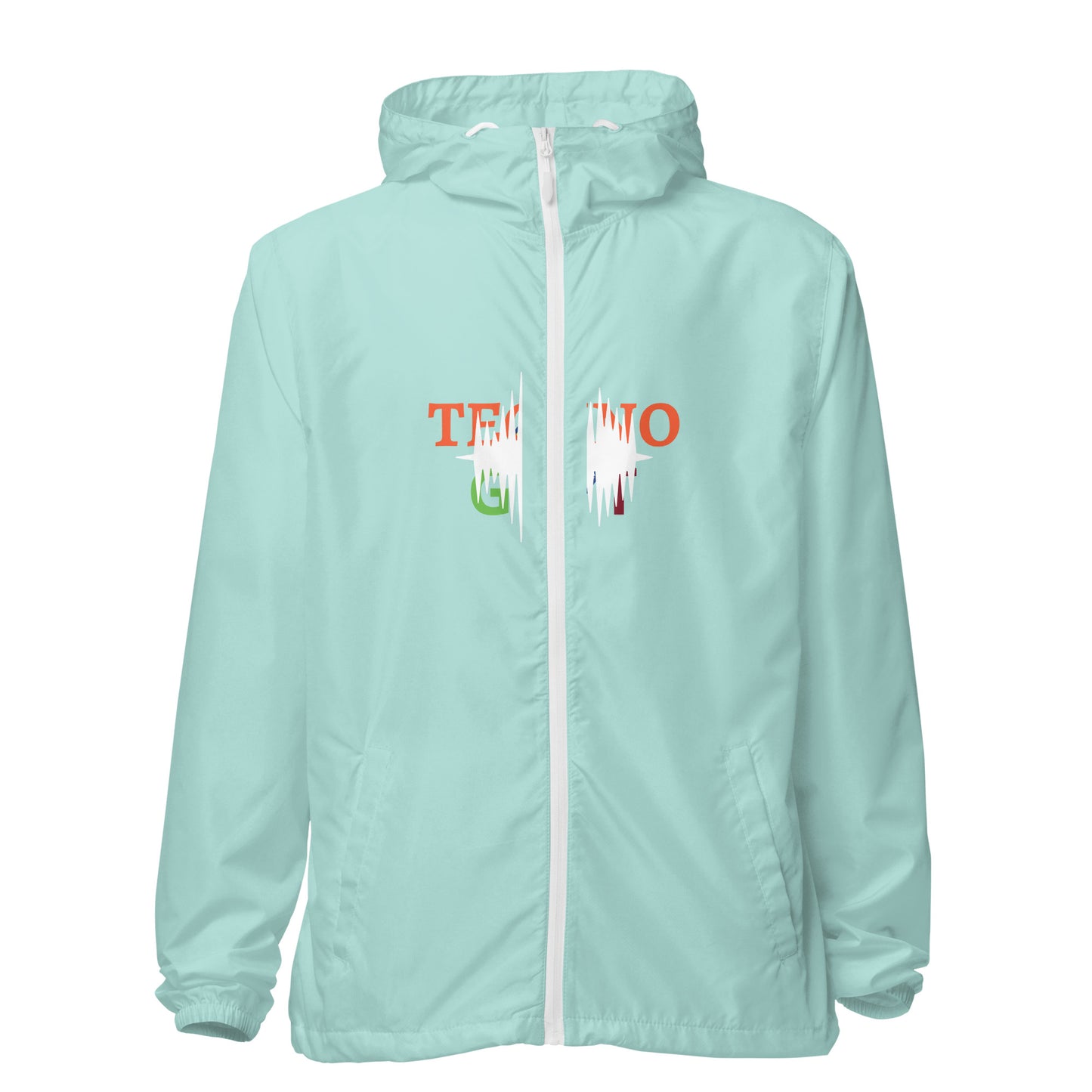 Hoodies Unisex lightweight zip up windbreaker jacket (ONLY FOR USA)