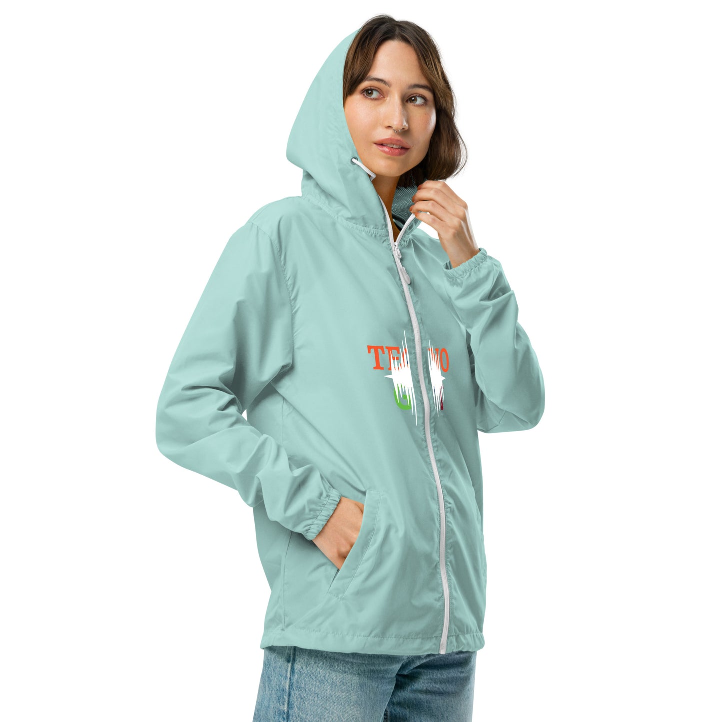 Hoodies Unisex lightweight zip up windbreaker jacket (ONLY FOR USA)