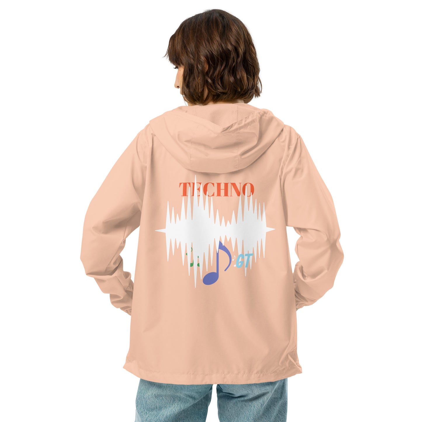 Hoodies Unisex lightweight zip up windbreaker jacket (ONLY FOR USA)