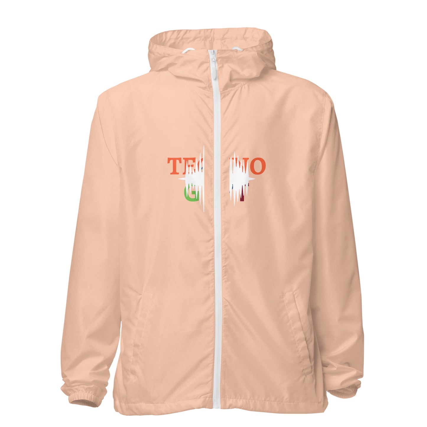 Hoodies Unisex lightweight zip up windbreaker jacket (ONLY FOR USA)