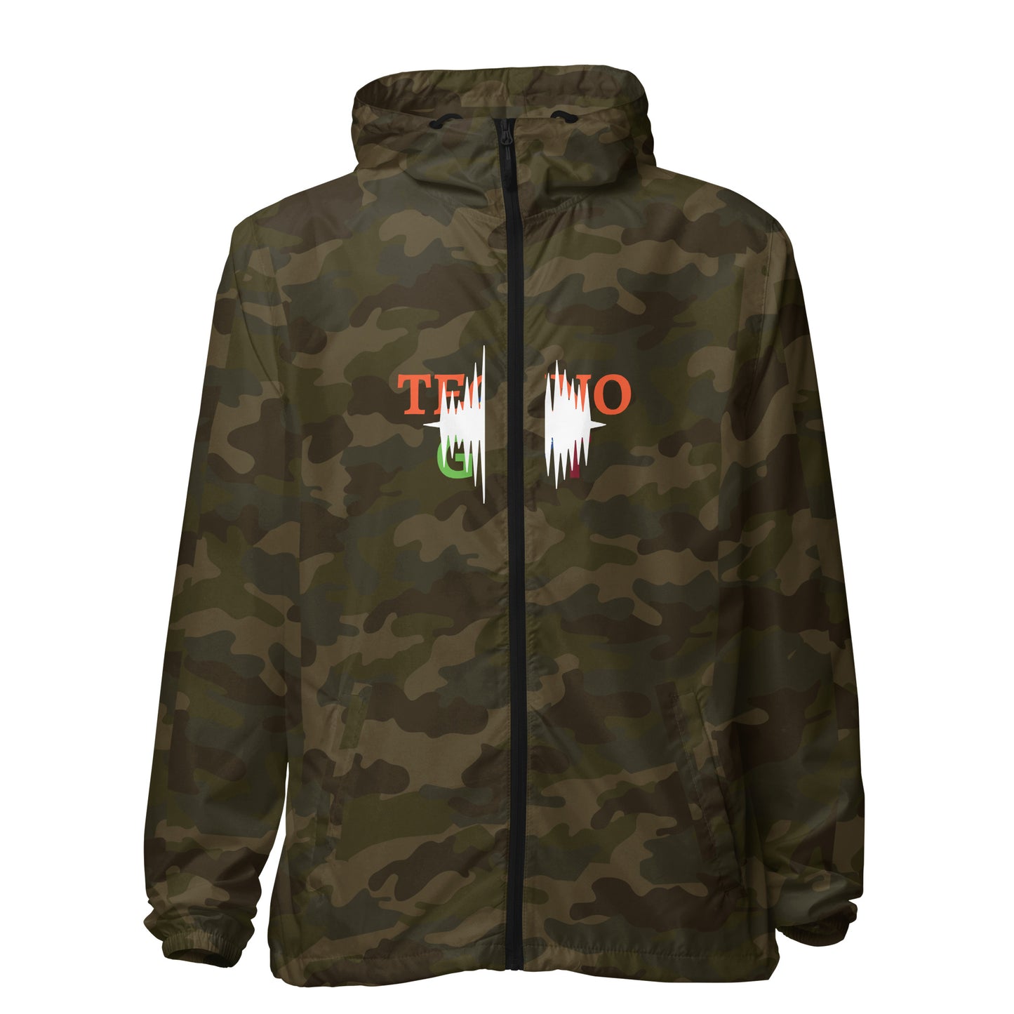 Hoodies Unisex lightweight zip up windbreaker jacket (ONLY FOR USA)