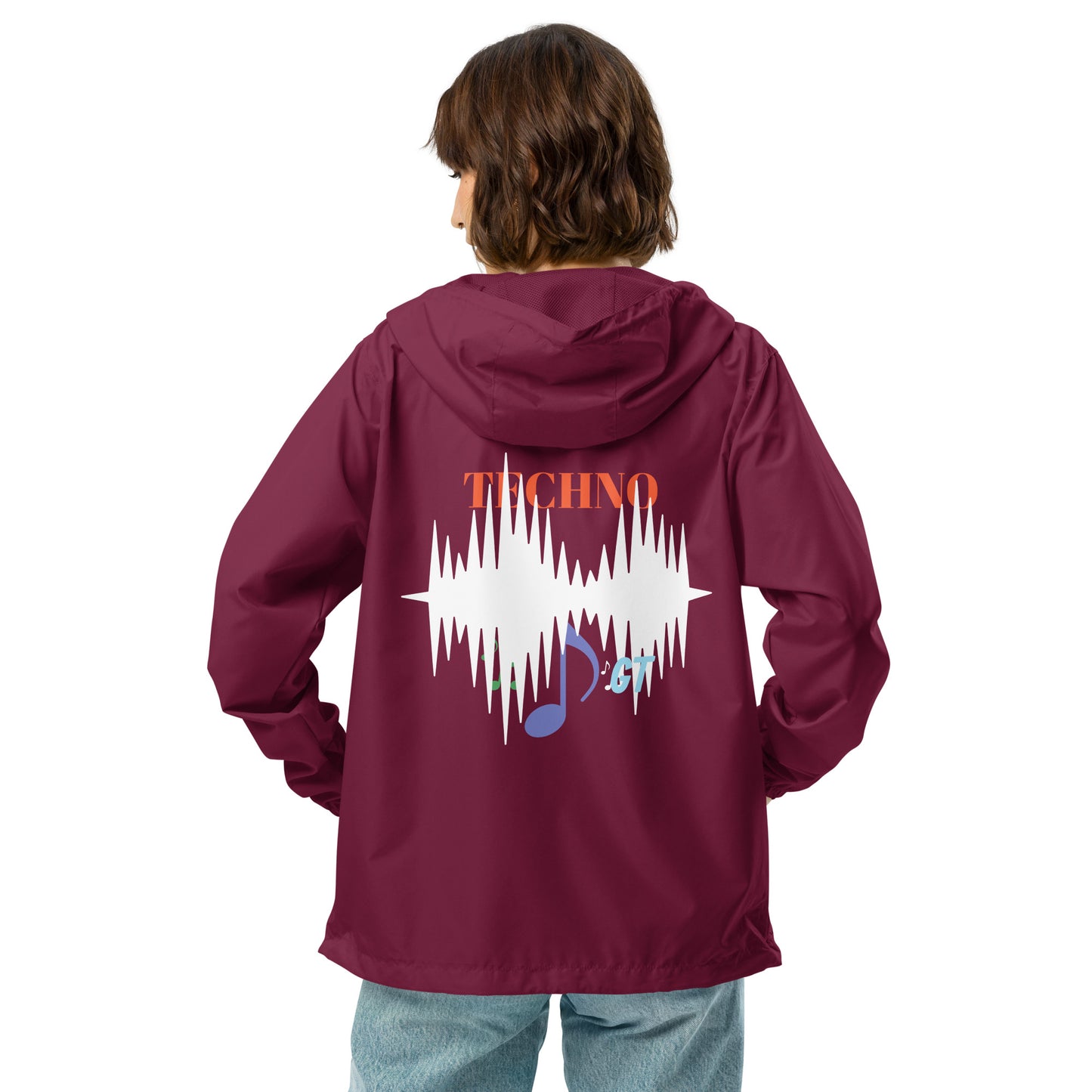 Hoodies Unisex lightweight zip up windbreaker jacket (ONLY FOR USA)