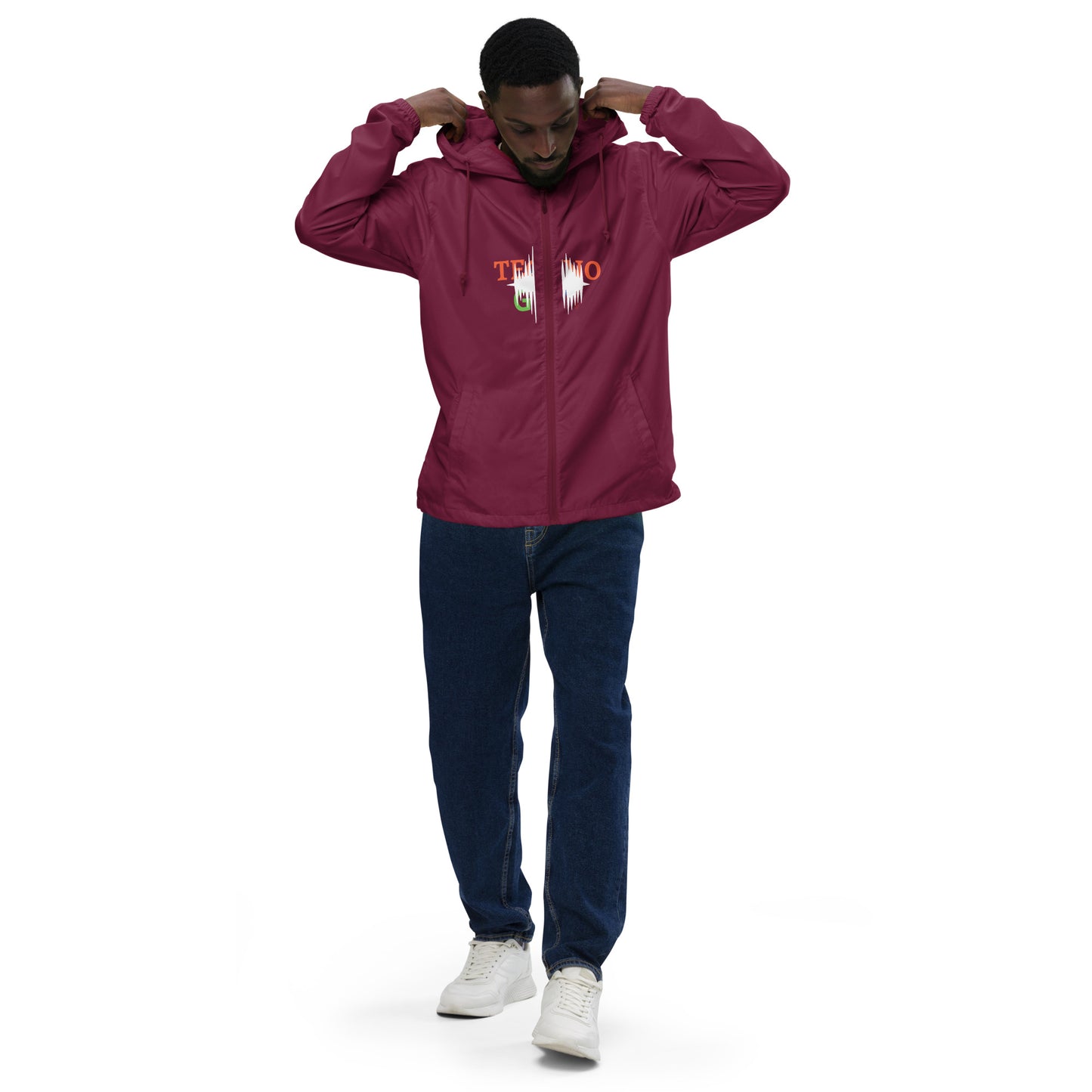 Hoodies Unisex lightweight zip up windbreaker jacket (ONLY FOR USA)