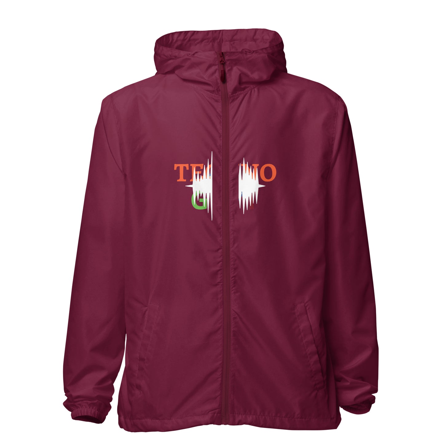 Hoodies Unisex lightweight zip up windbreaker jacket (ONLY FOR USA)