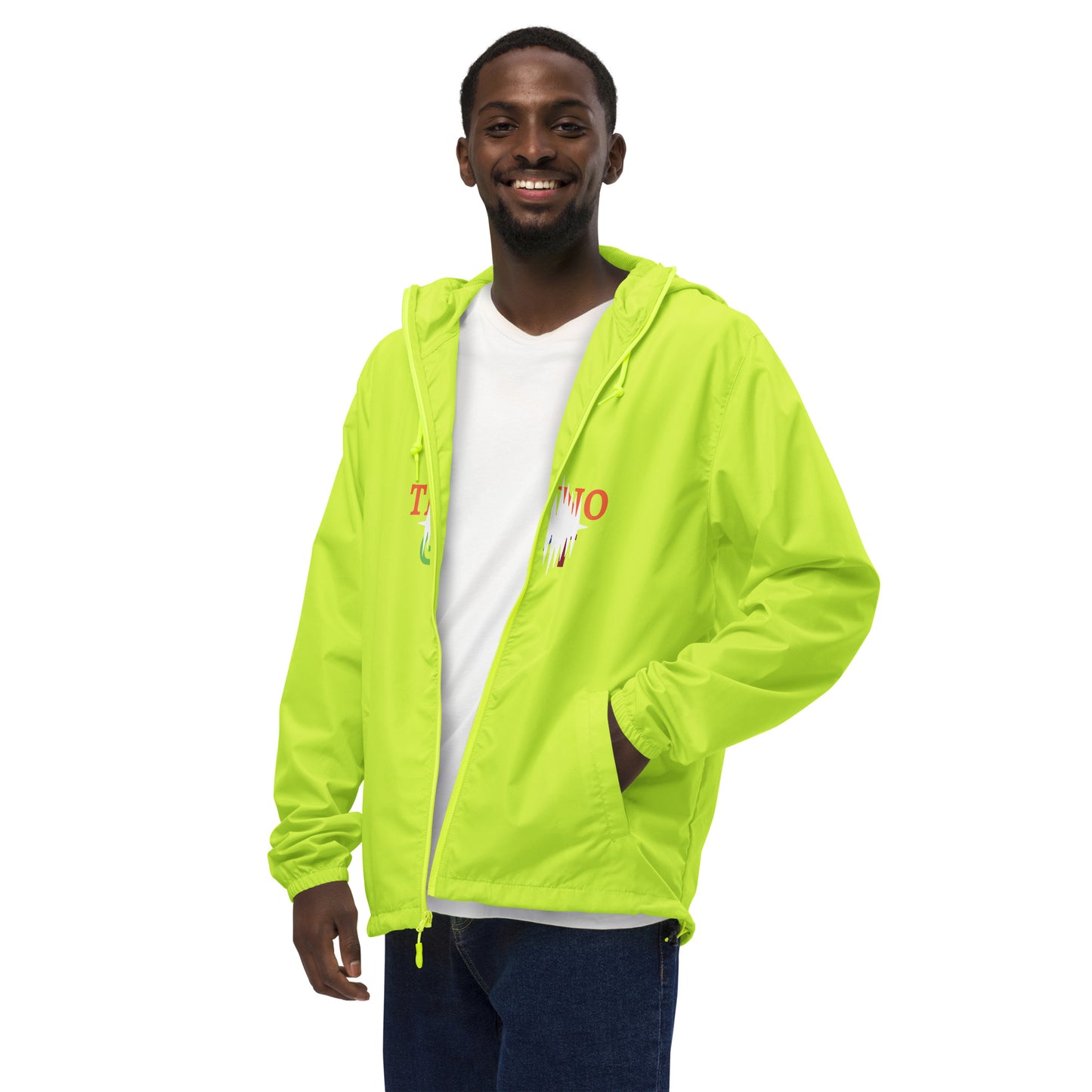 Hoodies Unisex lightweight zip up windbreaker jacket (ONLY FOR USA)