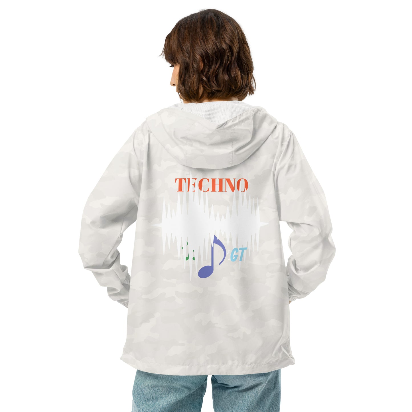 Hoodies Unisex lightweight zip up windbreaker jacket (ONLY FOR USA)