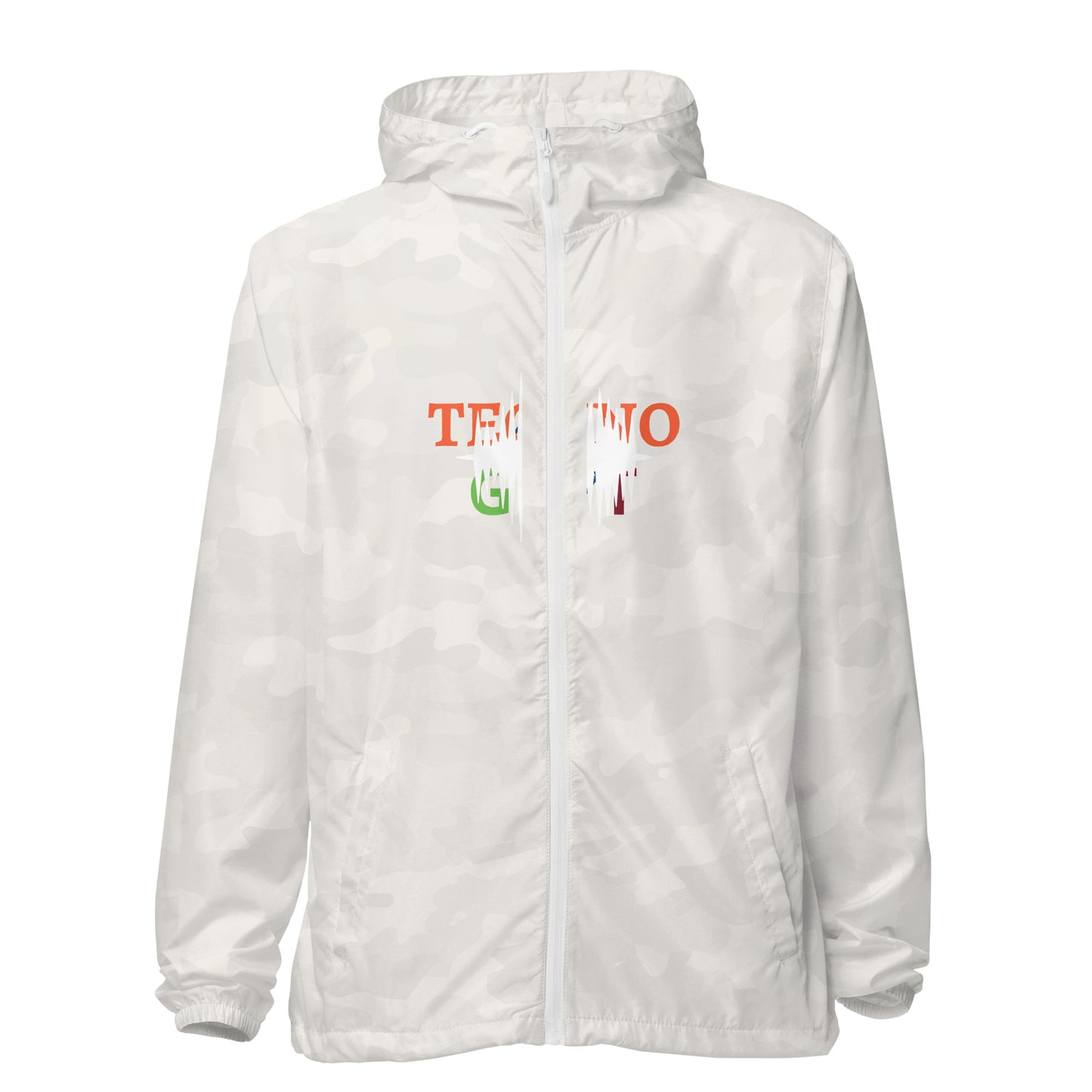 Hoodies Unisex lightweight zip up windbreaker jacket (ONLY FOR USA)
