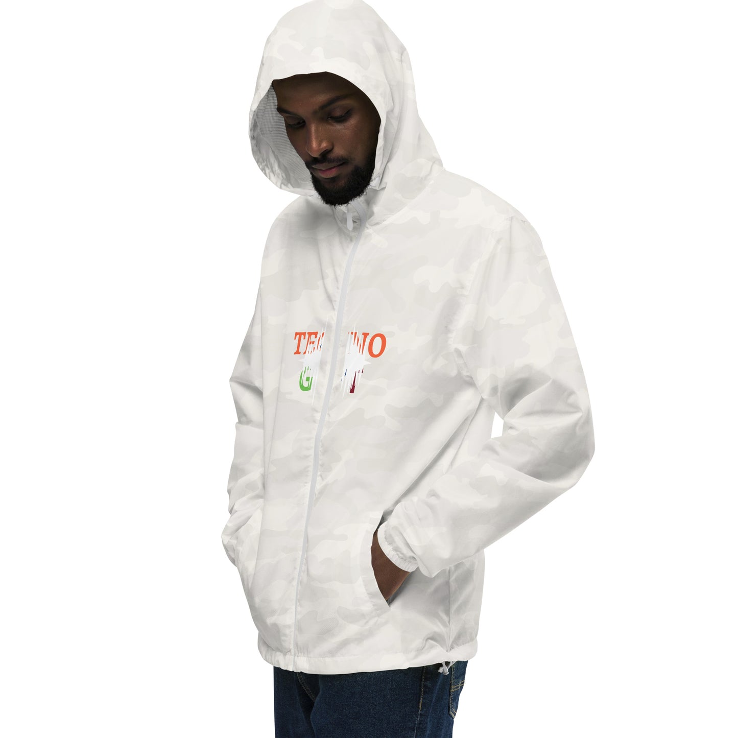 Hoodies Unisex lightweight zip up windbreaker jacket (ONLY FOR USA)