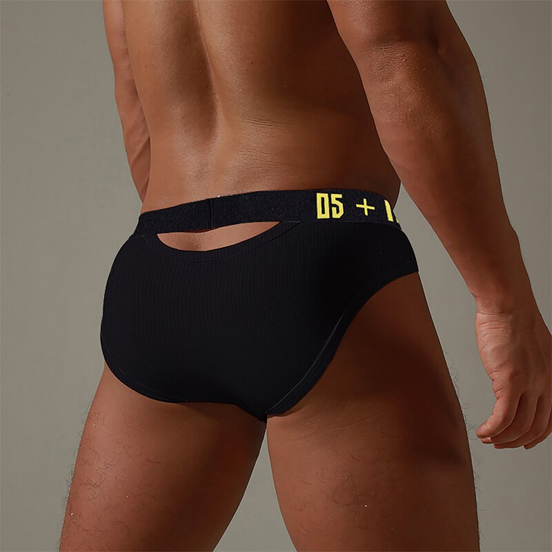 x mens 6 PCS/LOT Brand Men Underwear Men Briefs Hollow Sexy Jockstrap