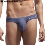 X mens BRAVE PERSON Sexy Men Underwear Briefs U convex Big Penis Pouch Design Men Cotton Briefs for Man Bikini Hot Sale