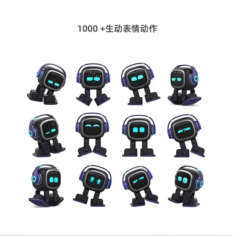 Emo Robot Emopet Intelligent Robots Electronic Pet Ai Children Voice Interaction Accompany Ai Face Recognition For Desktop Robot