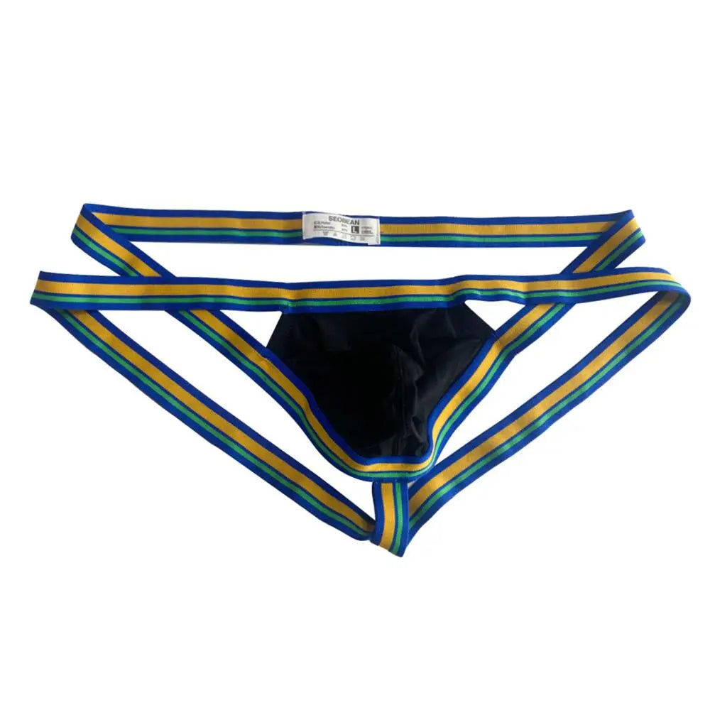 x Mens Underwear Sexy Men Jockstrap G String Gay Underwear Male Panties Briefs