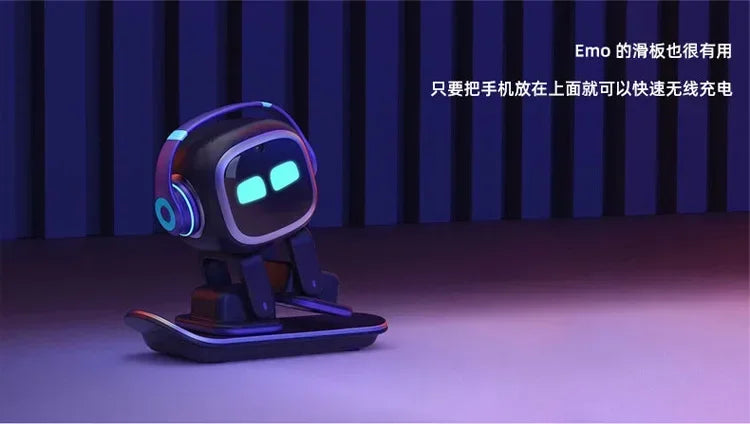 Emo Robot Emopet Intelligent Robots Electronic Pet Ai Children Voice Interaction Accompany Ai Face Recognition For Desktop Robot