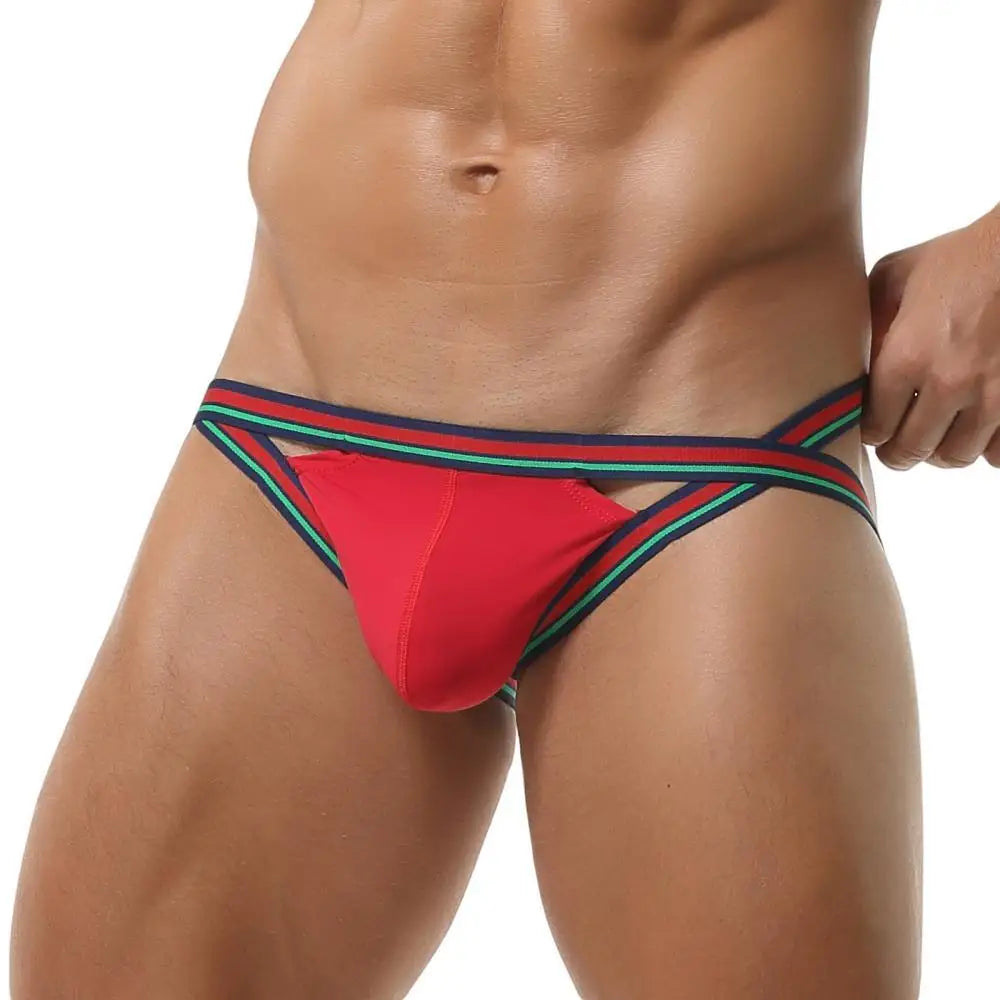 x Mens Underwear Sexy Men Jockstrap G String Gay Underwear Male Panties Briefs