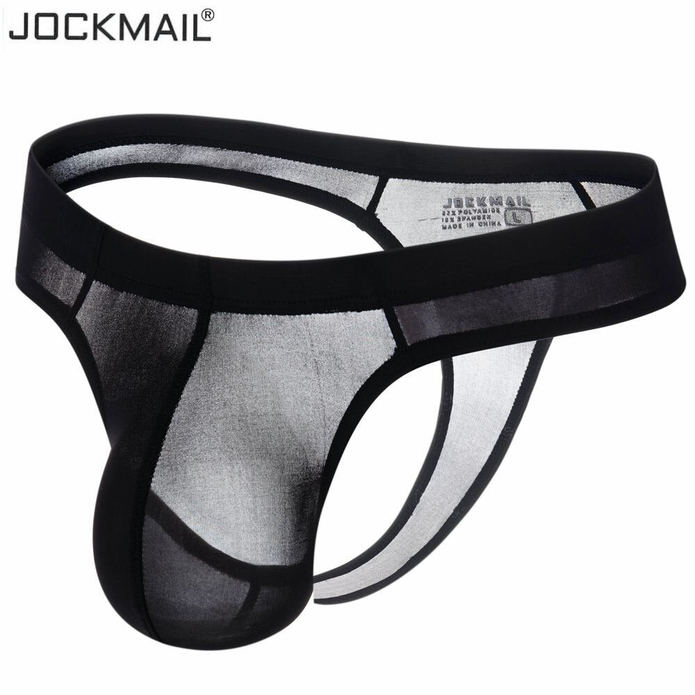 x mens Ultra-Thin Ice Nylon Sexy  Bikini Briefs Transparent  Slip Gay Underwear