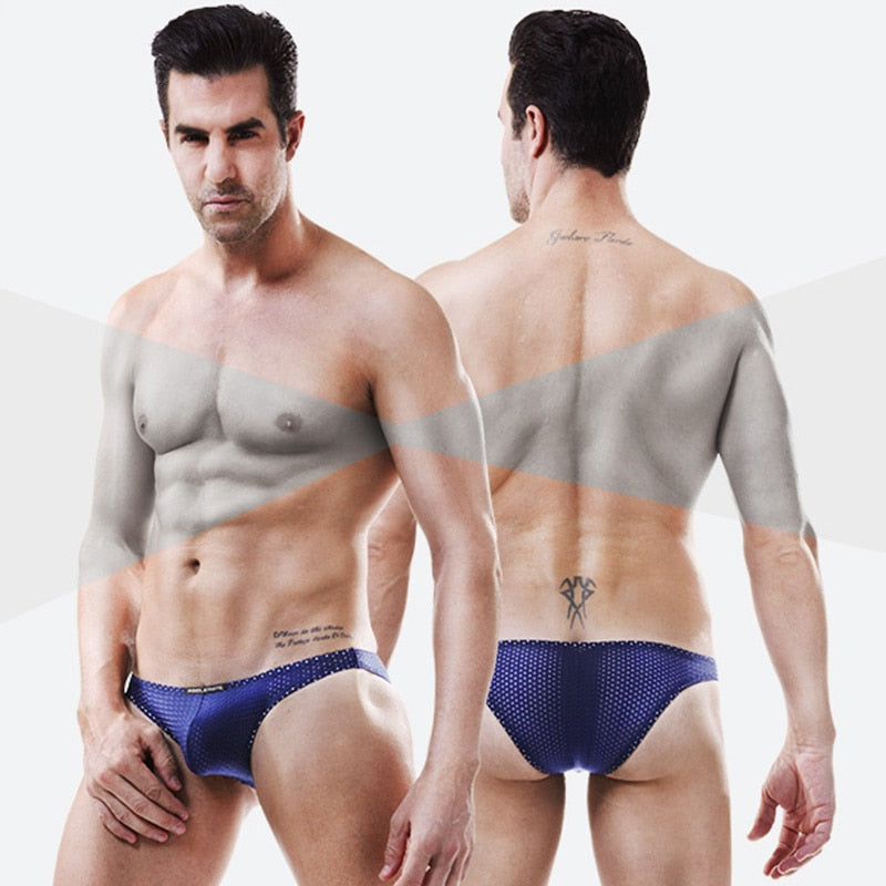 x mens Sexy Briefs Jockstrap Mesh x men Convex Pants     High-Quality Man Pantie