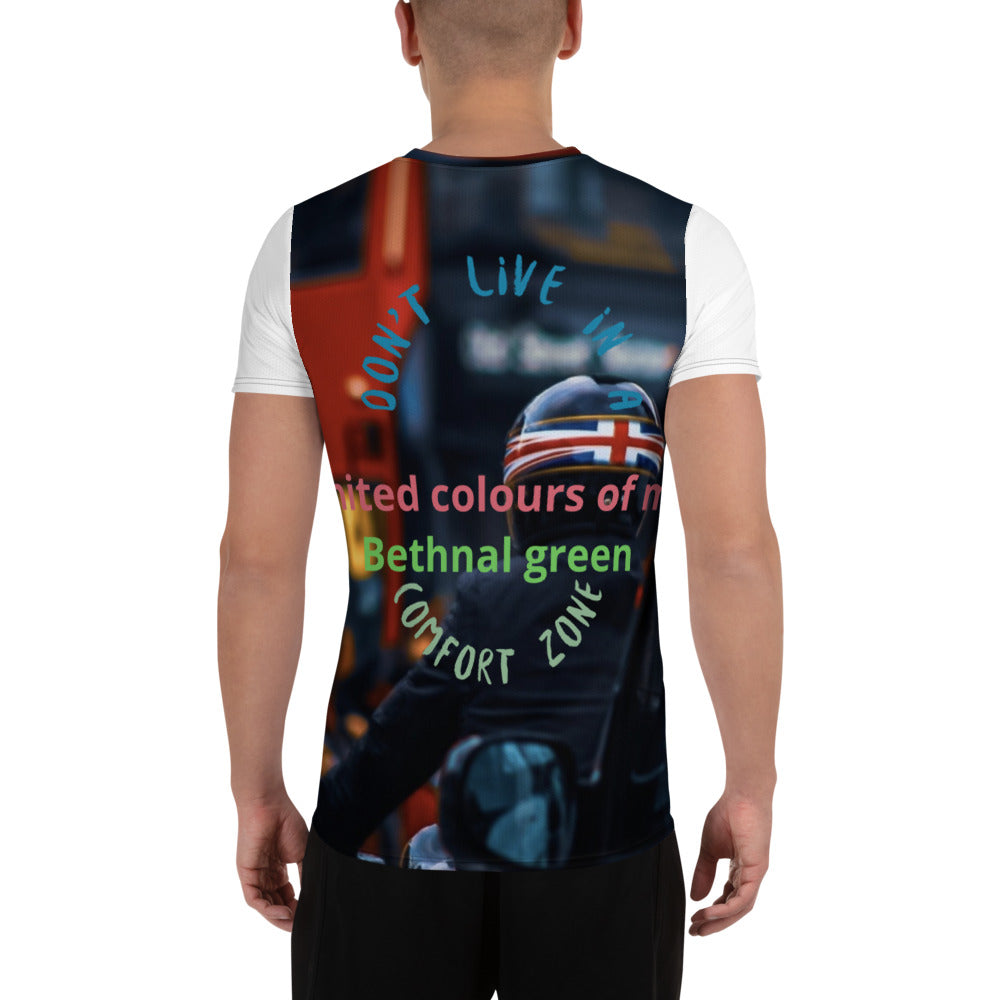 T-shirts All-Over Print Men's Athletic T-shirt