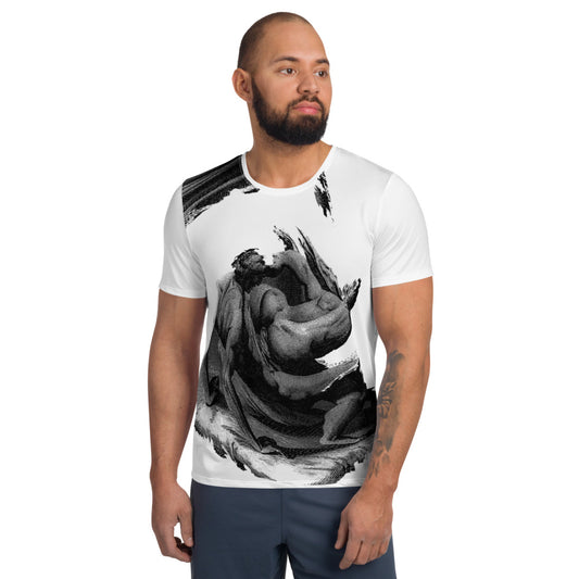 T-shirts All-Over Print Men's Athletic T-shirt