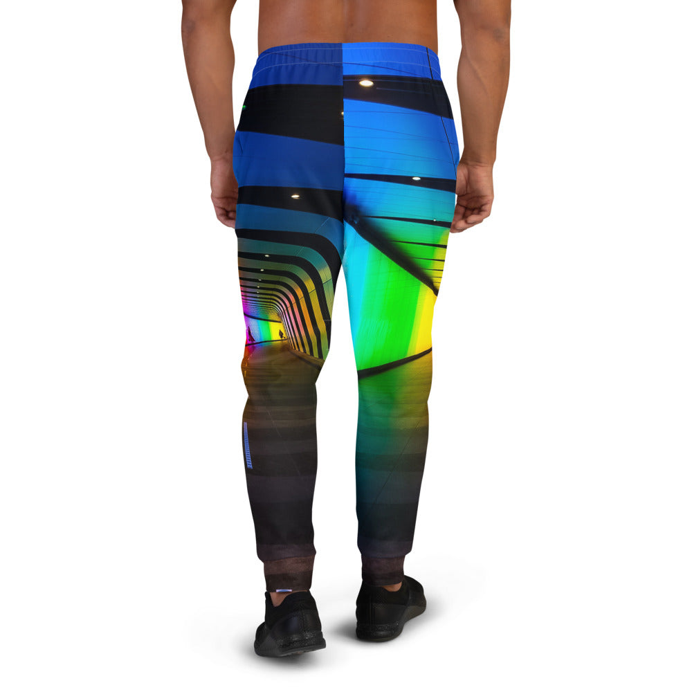 Rainbow men's joggers