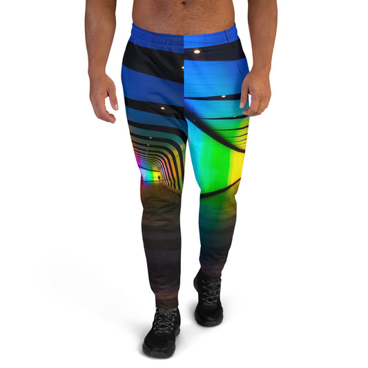 Rainbow men's joggers