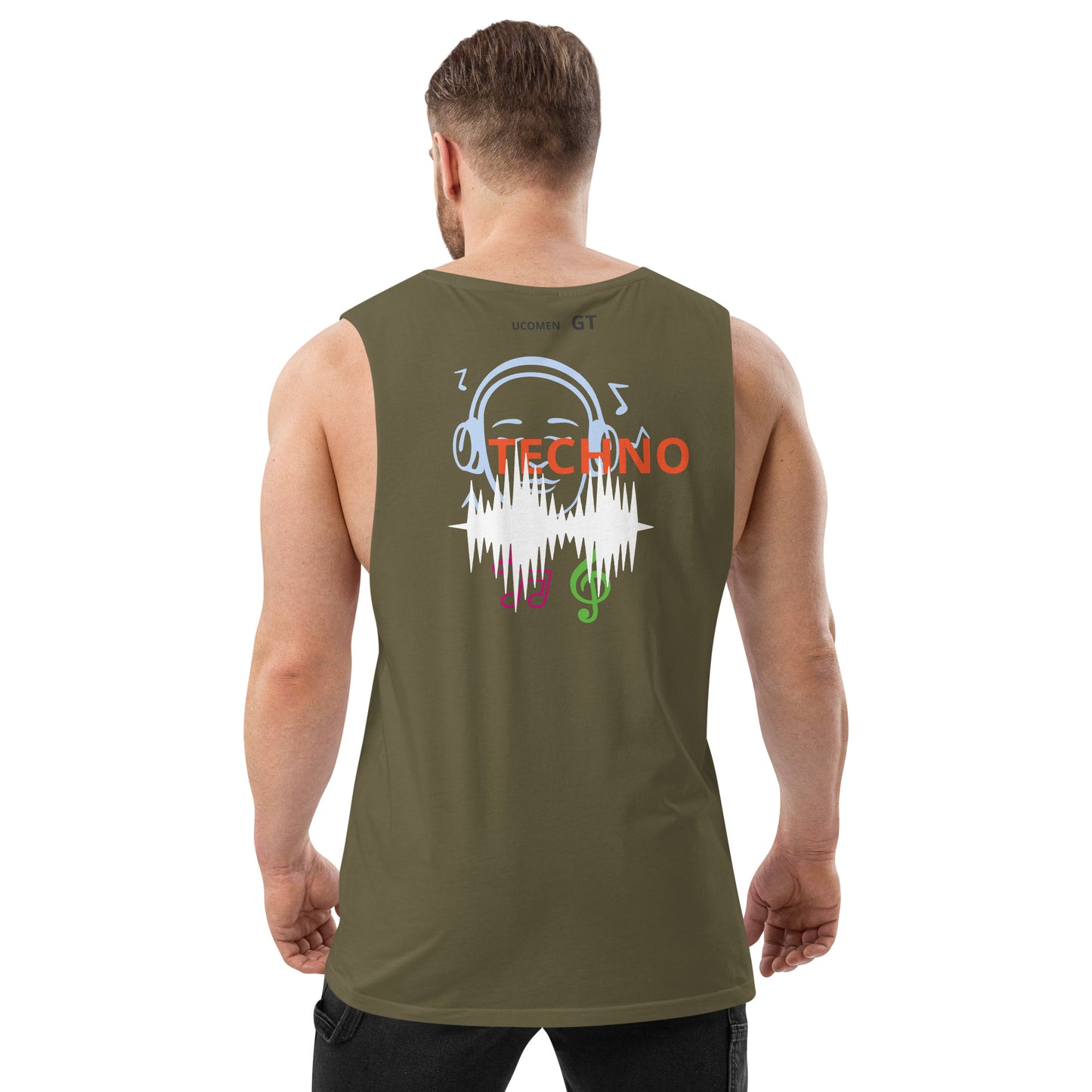 tank top Men’s drop arm TECHNO tank top