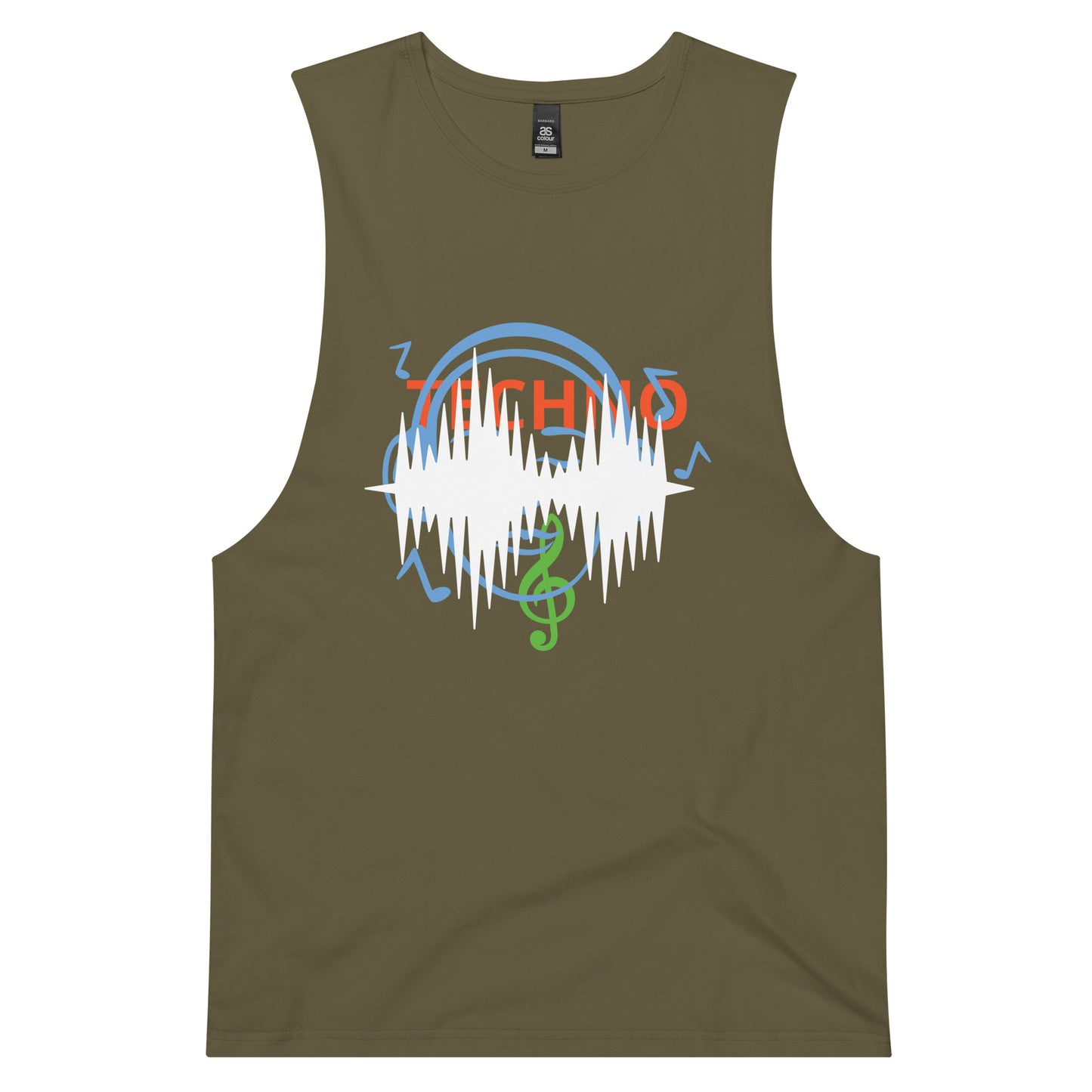 tank top Men’s drop arm TECHNO tank top