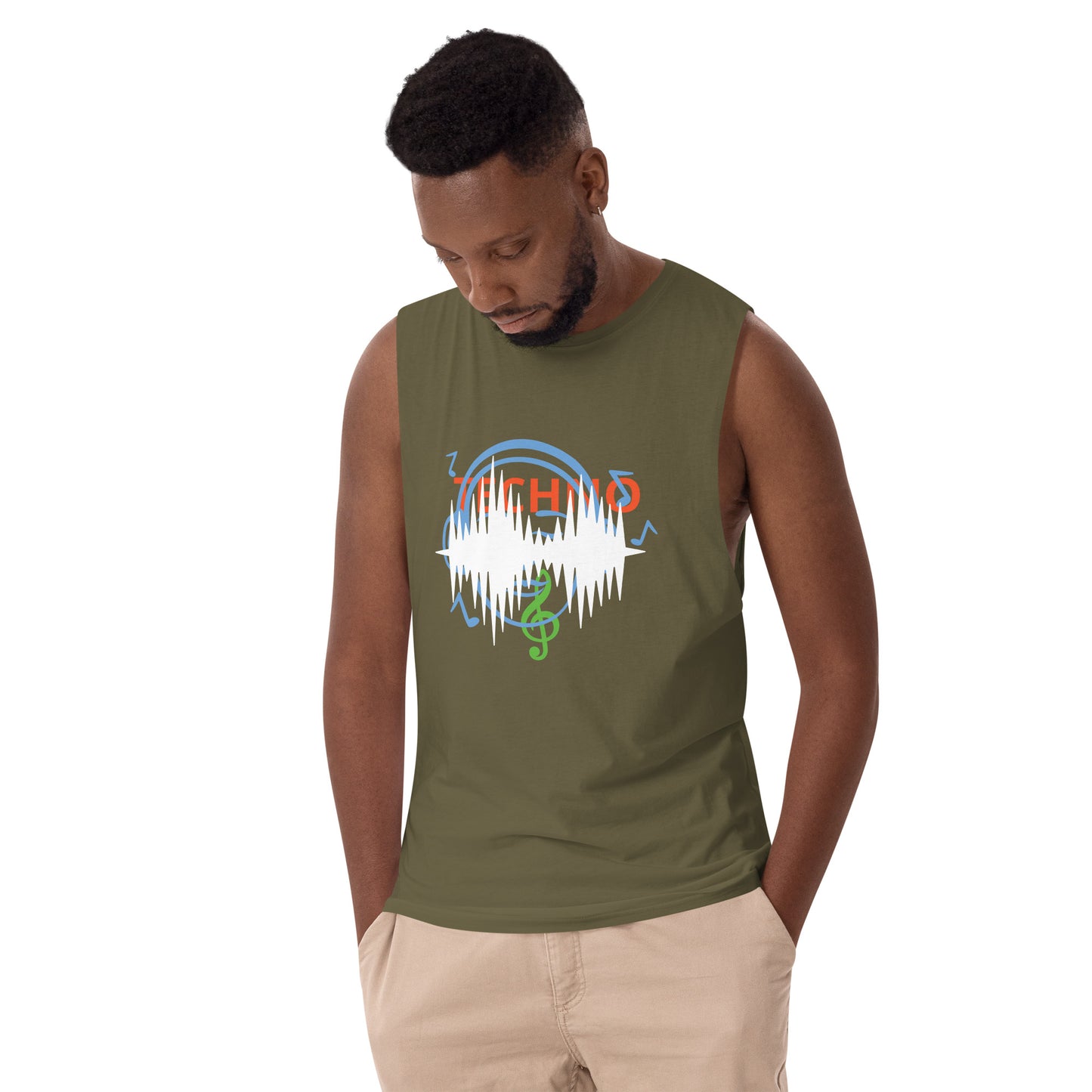 tank top Men’s drop arm TECHNO tank top