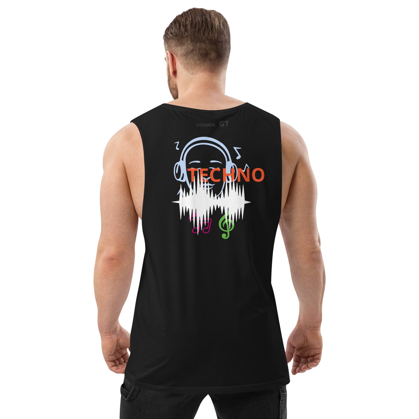 tank top Men’s drop arm TECHNO tank top