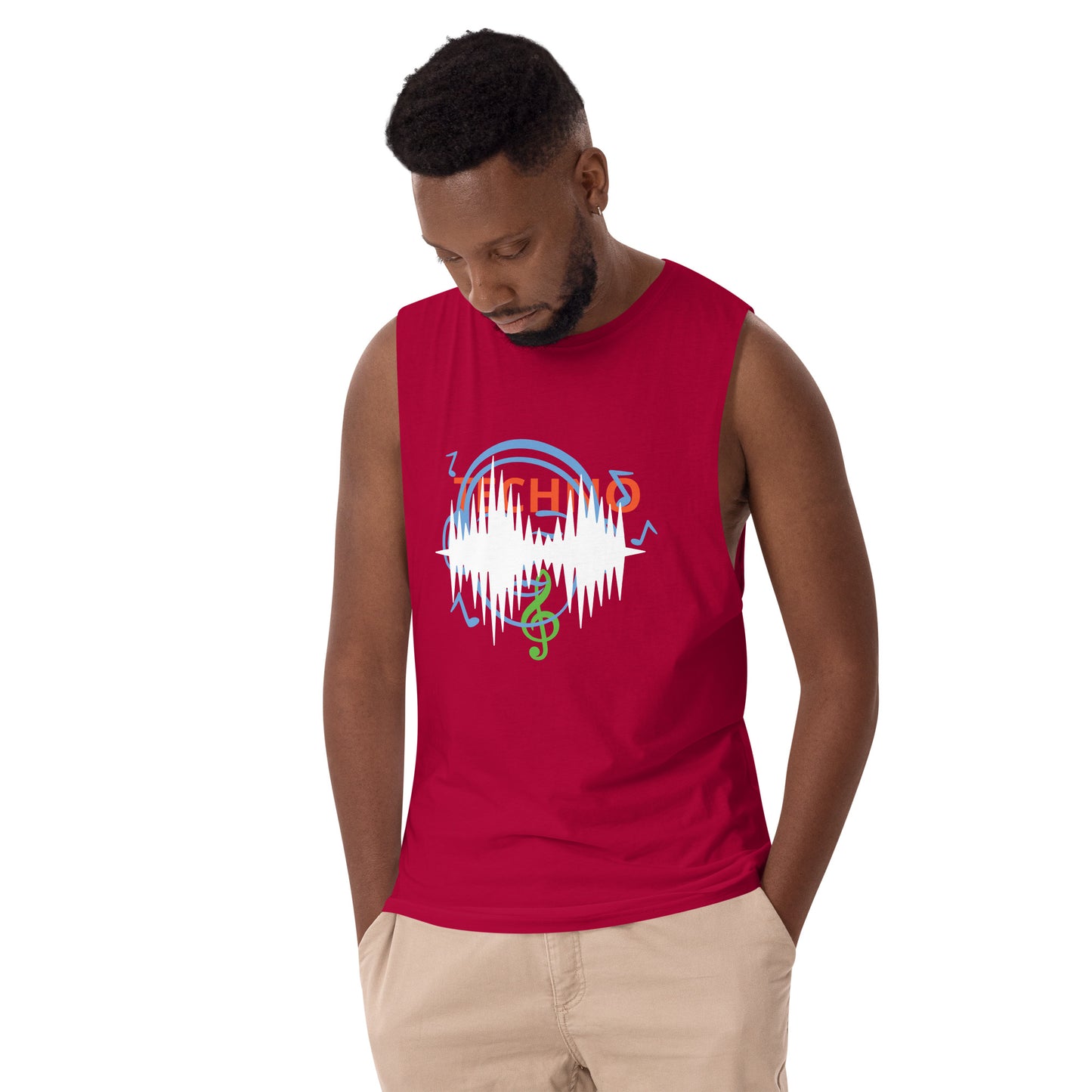 tank top Men’s drop arm TECHNO tank top