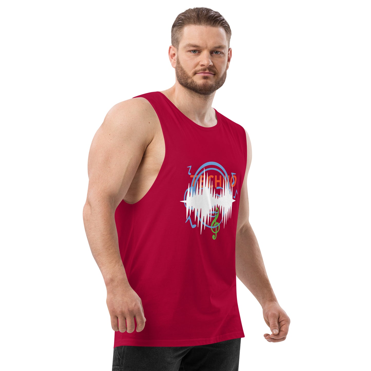 tank top Men’s drop arm TECHNO tank top