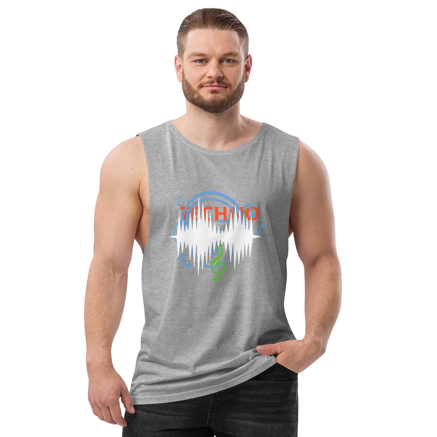 tank top Men’s drop arm TECHNO tank top