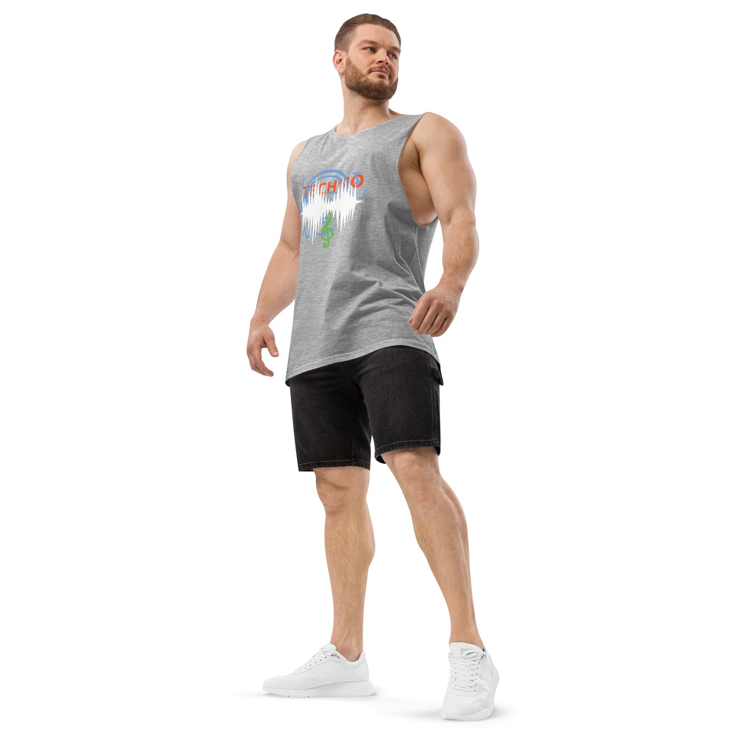 tank top Men’s drop arm TECHNO tank top