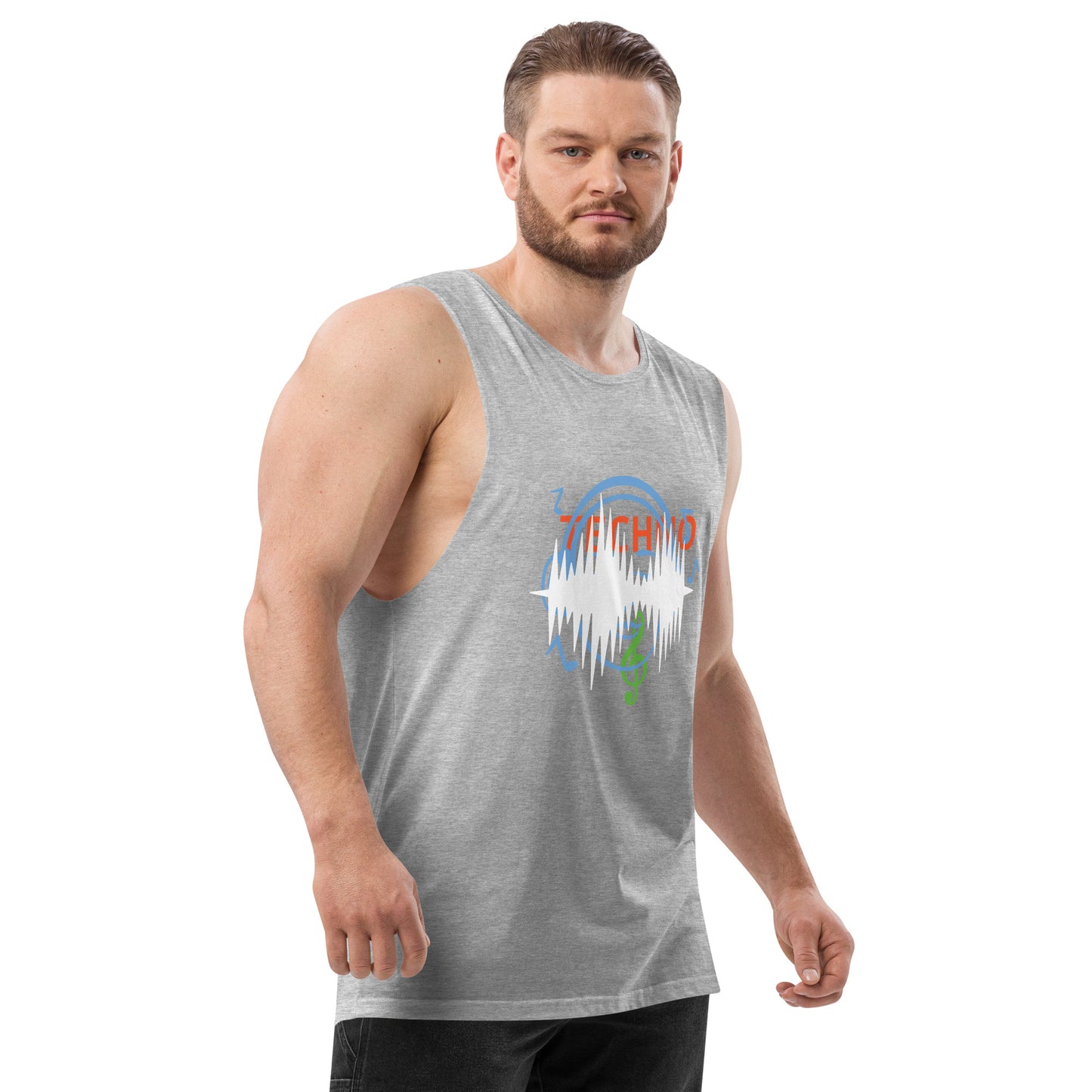 tank top Men’s drop arm TECHNO tank top