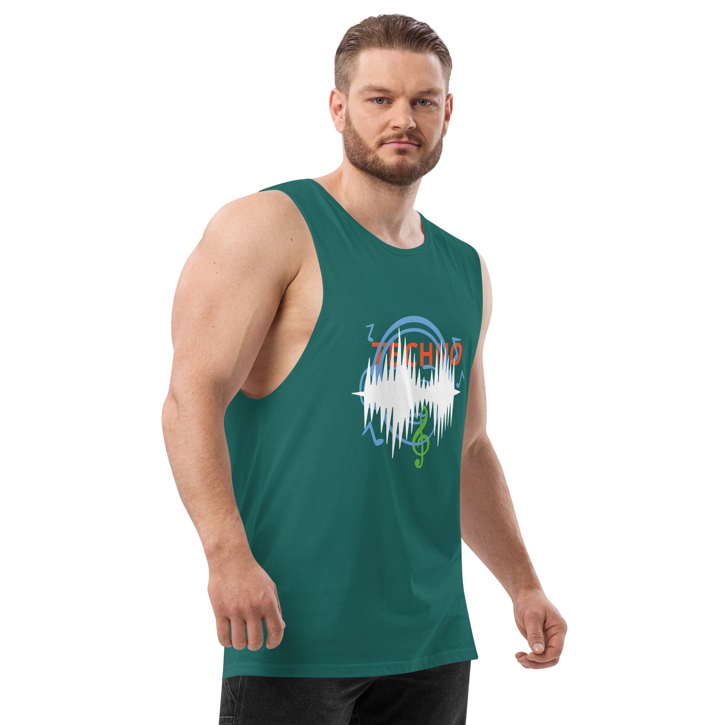 tank top Men’s drop arm TECHNO tank top