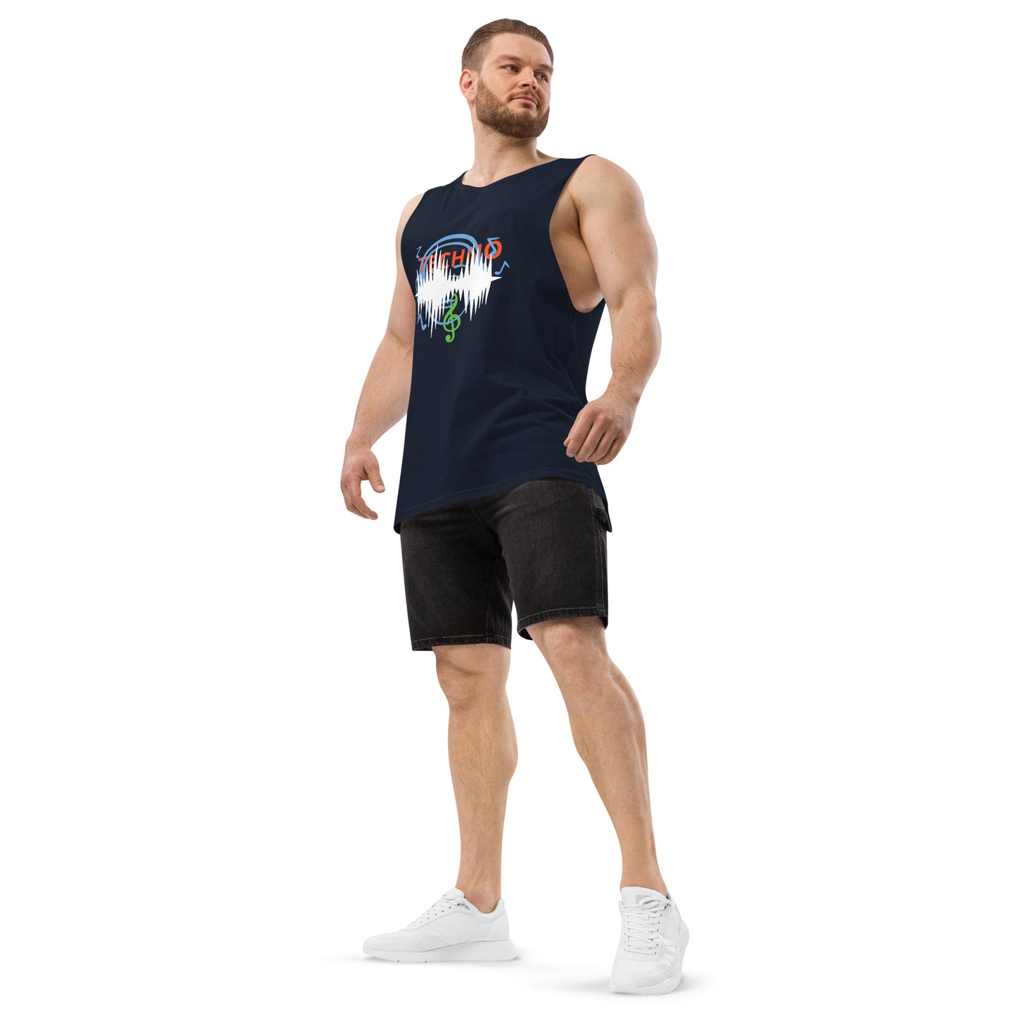 tank top Men’s drop arm TECHNO tank top