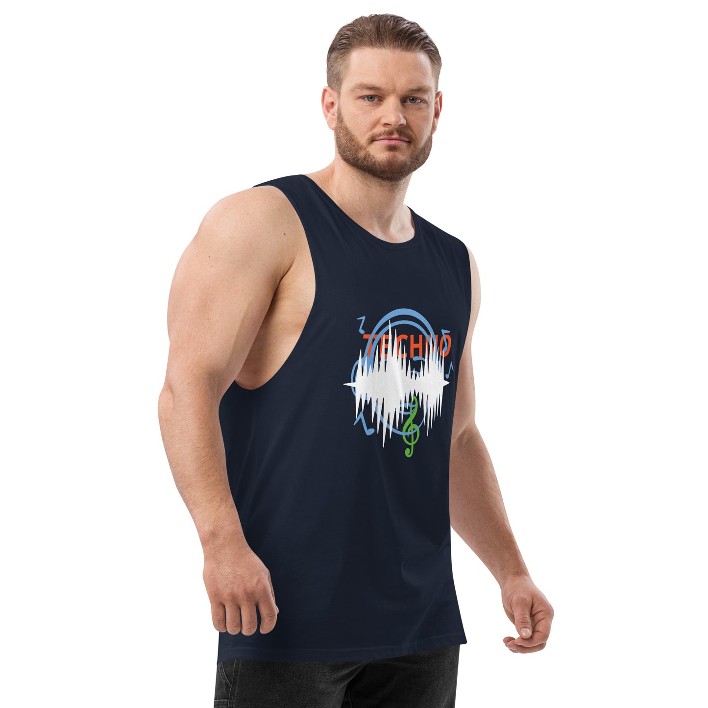 tank top Men’s drop arm TECHNO tank top