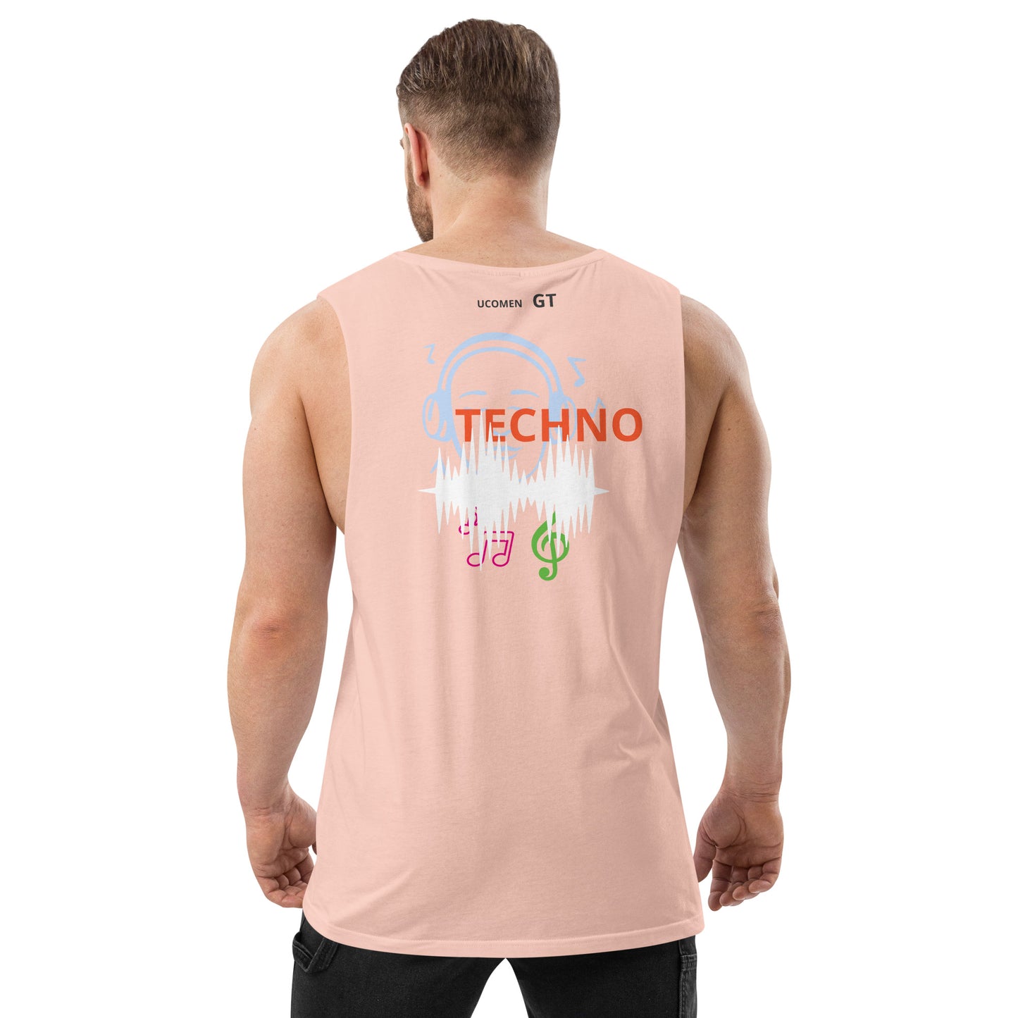 tank top Men’s drop arm TECHNO tank top