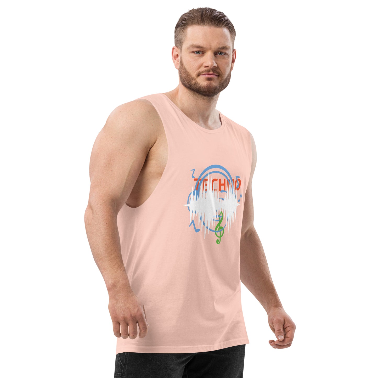 tank top Men’s drop arm TECHNO tank top