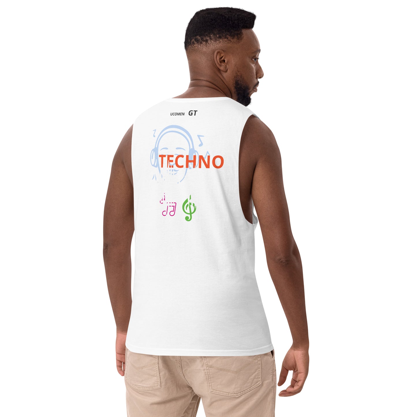 tank top Men’s drop arm TECHNO tank top