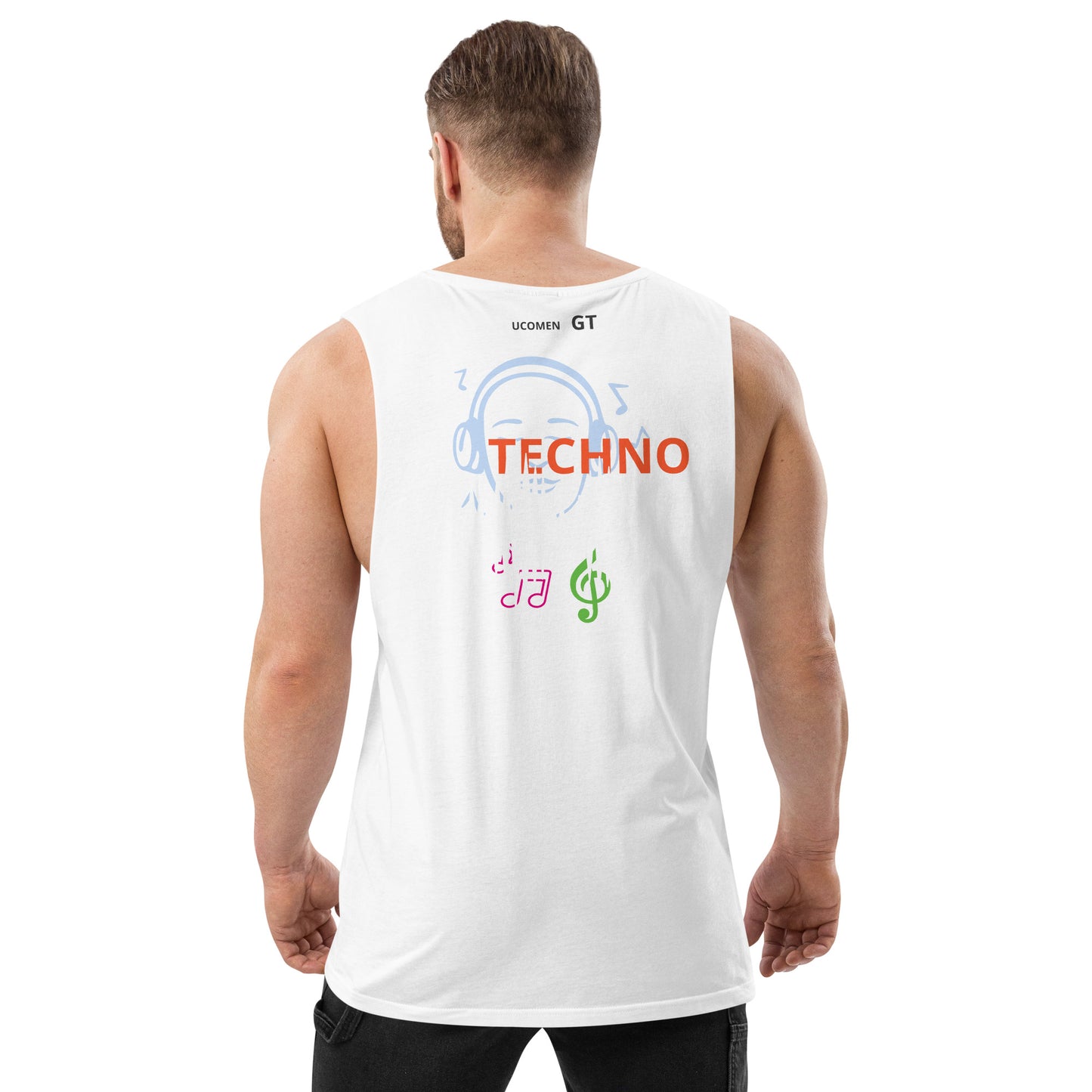 tank top Men’s drop arm TECHNO tank top