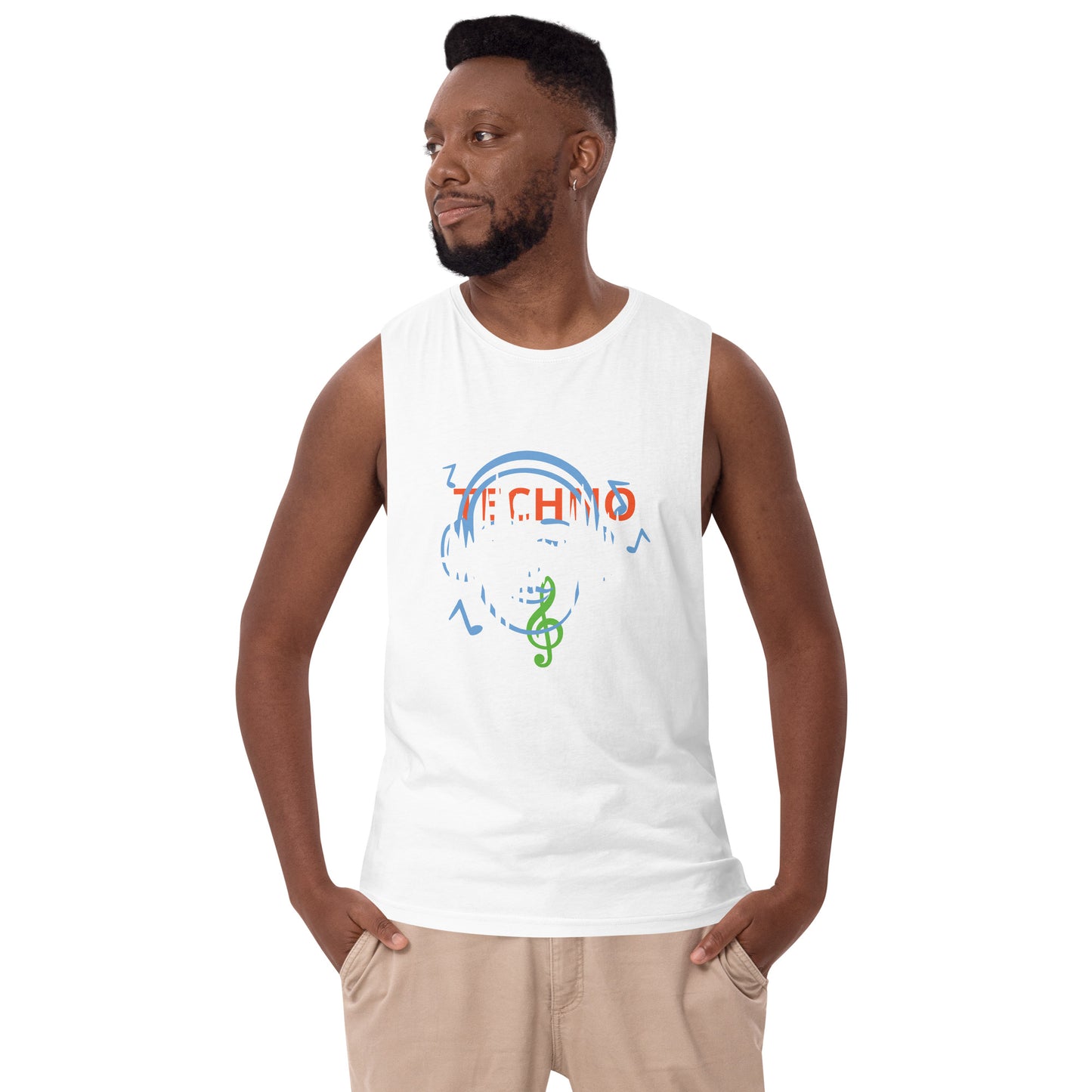 tank top Men’s drop arm TECHNO tank top