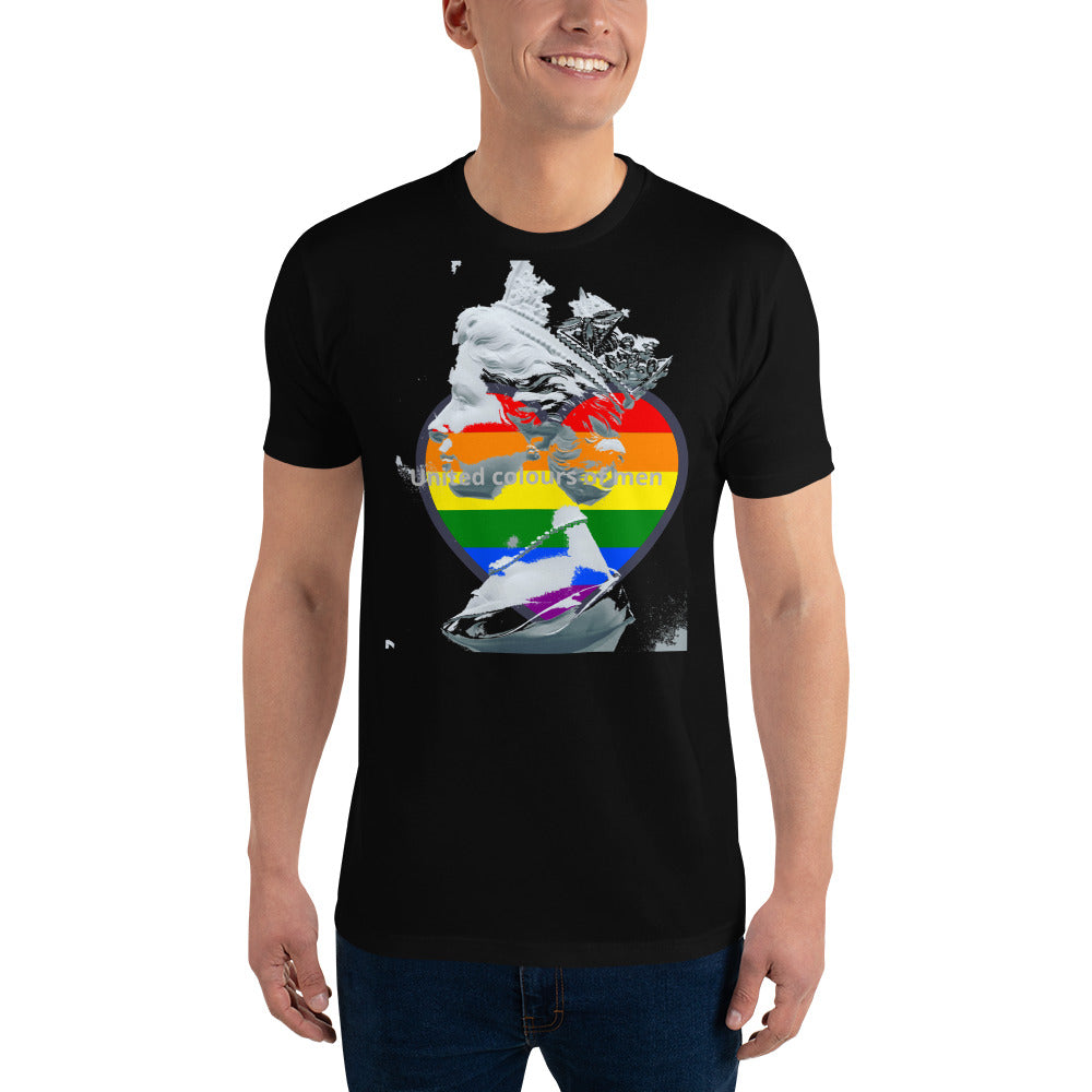 T-shirts queen pride flag