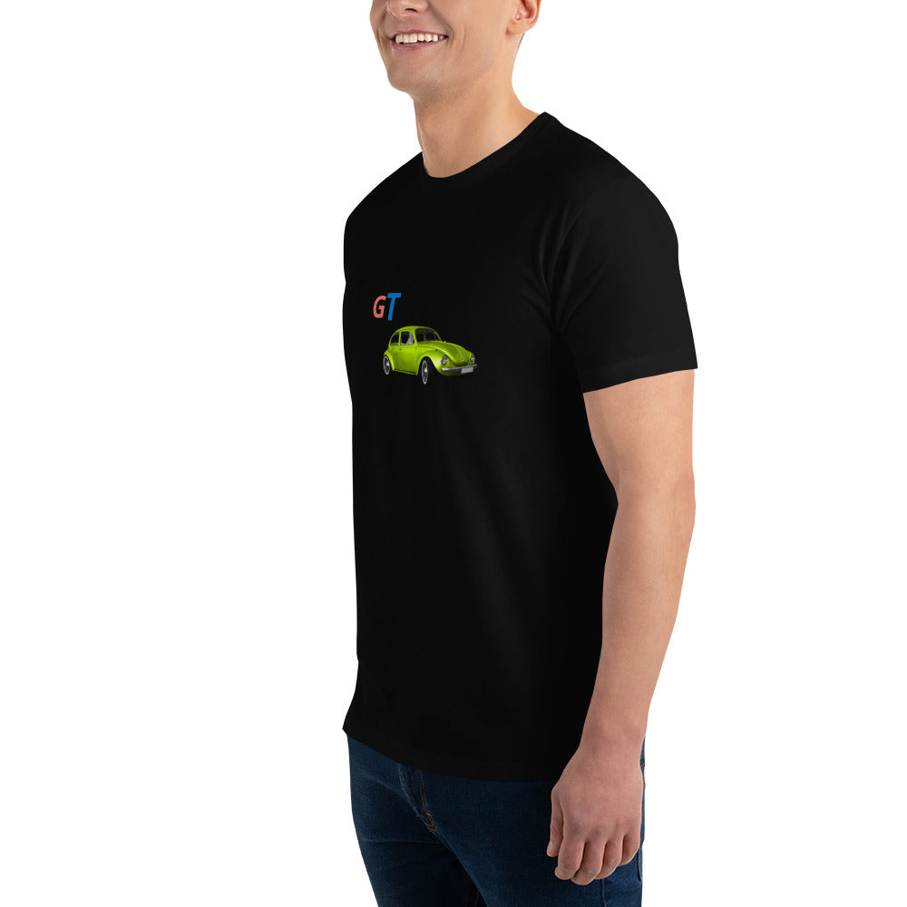 T-shirts short sleeve green car