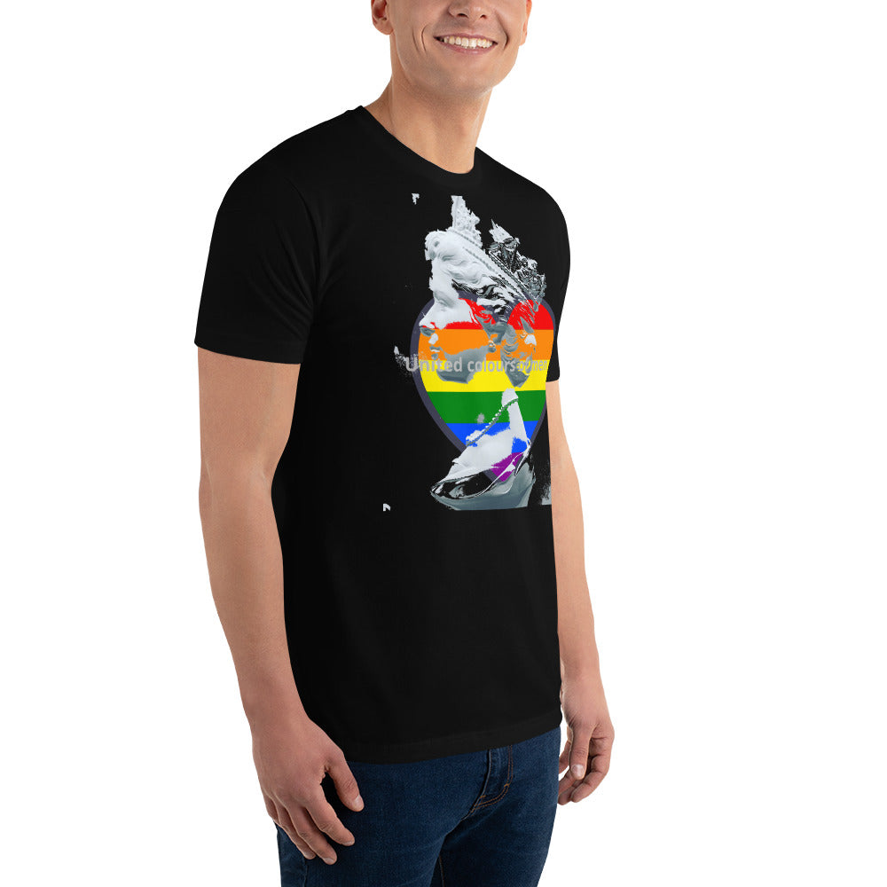 T-shirts queen pride flag