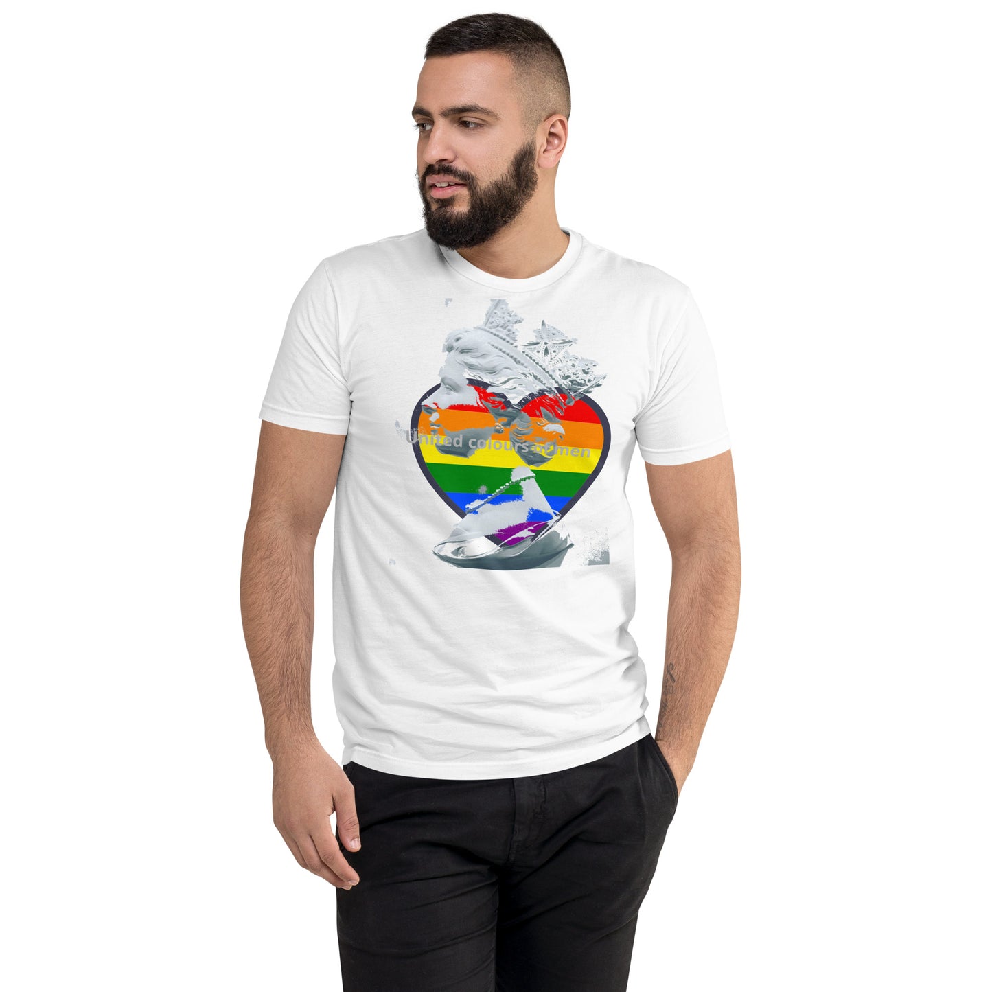 T-shirts queen pride flag